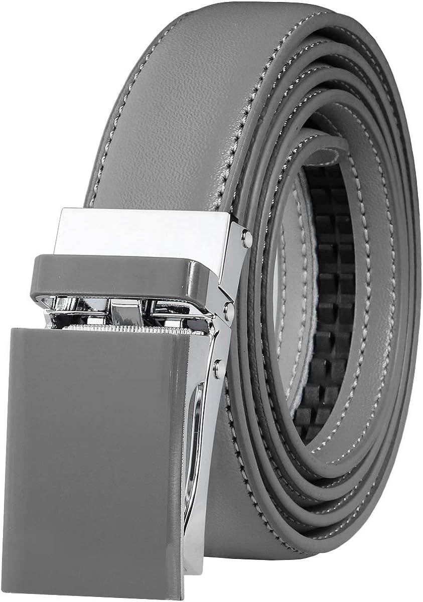 Wide top ratchet belt