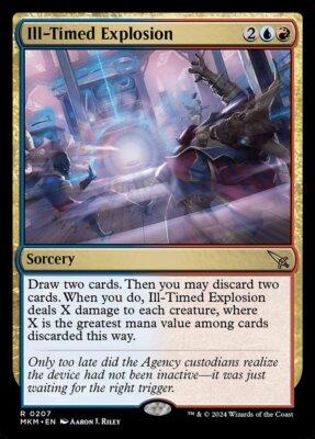 MTG Murders at Karlov Manor R Ill-Timed Explosion #0207