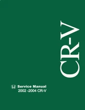 2002 2003 2004 Honda CR-V Shop Service Repair Manual Book Engine Drivetrain OEM