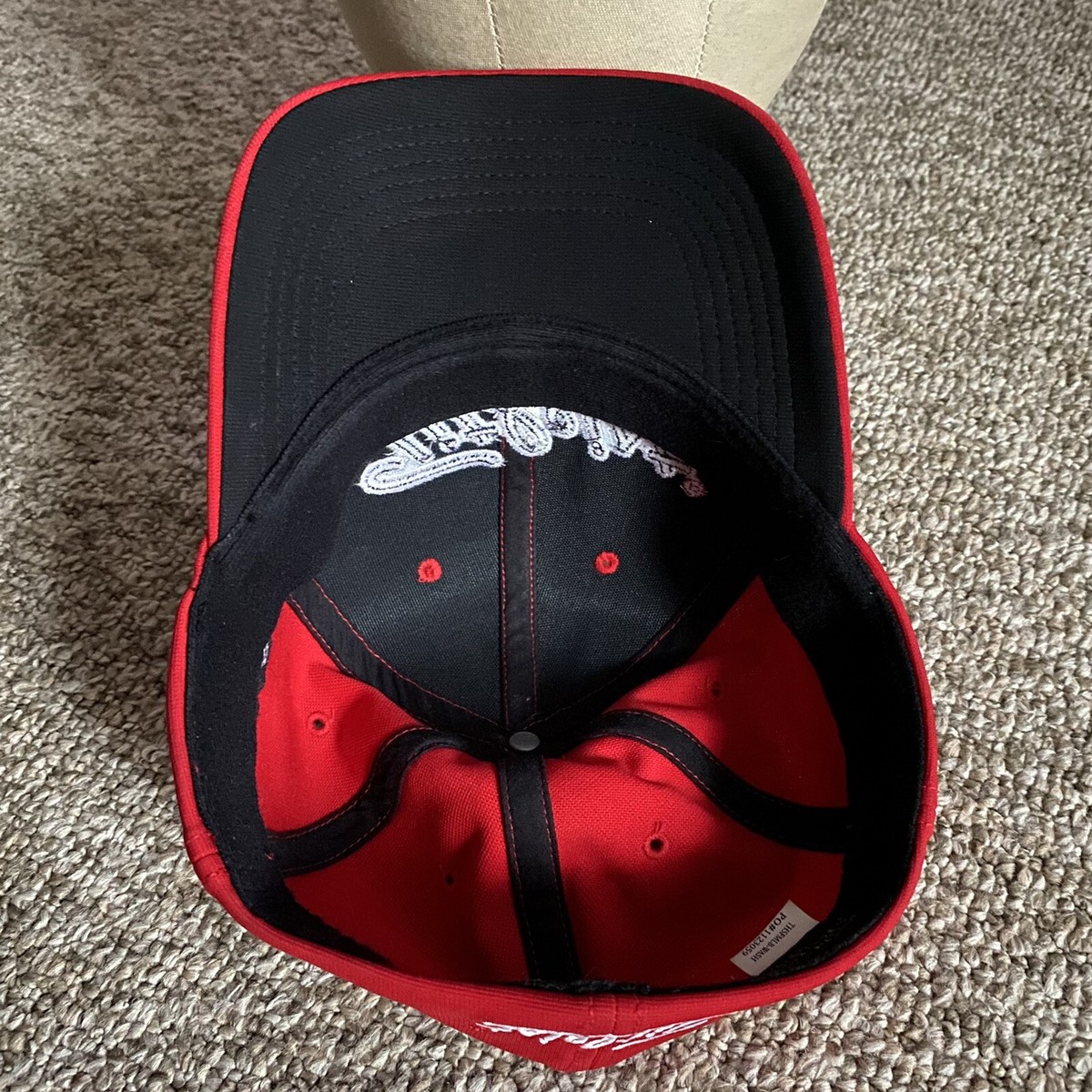 47 Brand Hat Titleist Washington Nationals Mens Large Red Flex Fit