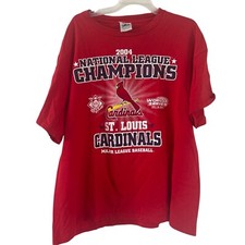 Dynasty St Louis Cardinals 2004 National League Champions T-Shirt Size XL