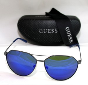 guess sunglasses blue