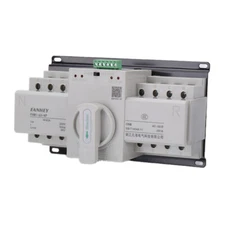 2P/4P 63A 125A Dual Power Automatic Transfer Switch 220V 380V Toggle Switch