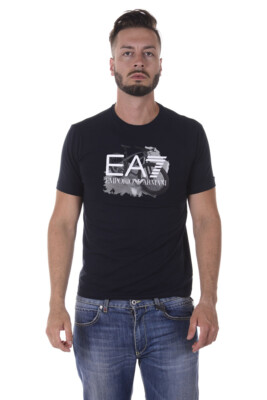 Emporio Armani EA7 T-Shirt Sweatshirt Man Blue 6YPTB7PJ18Z 1578 Sz L MAKE OFFER