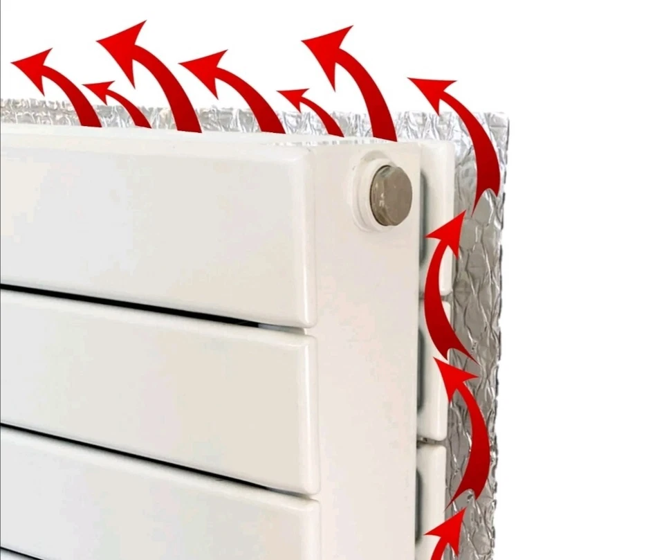 Radiator Foil Reflector 3 Pack Triple Layer Insulation YBS Tested Energy Saving - Image 3 of 4