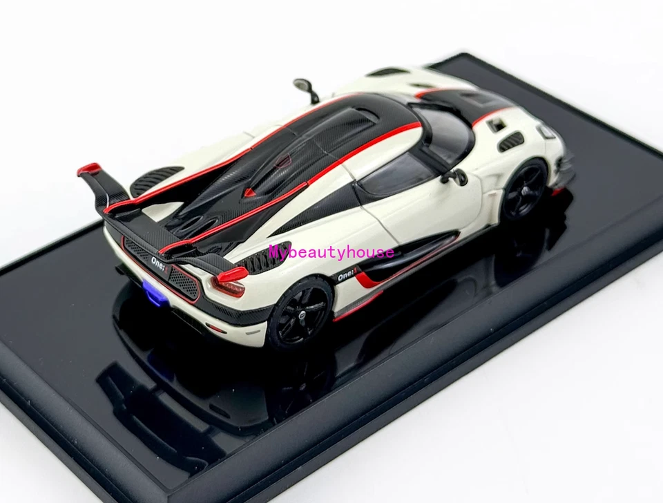 AUTOart 1:64 White One 1 Super Racing Sports Model Car ABS - Image 2 of 4