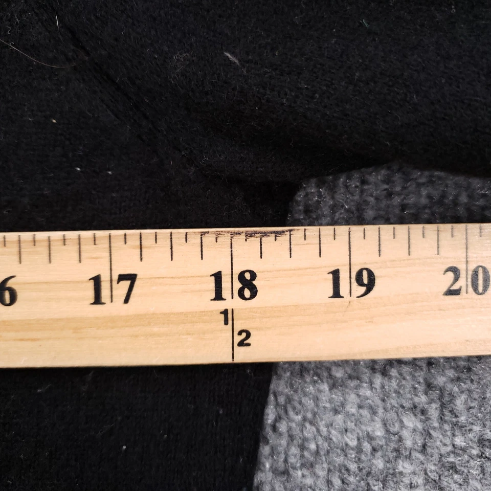 Suéter con Capucha Old Navy para Mujer S Pequeño Negro Cremallera Completa Tejido de Cachemira Jersey Foto 4 de 4