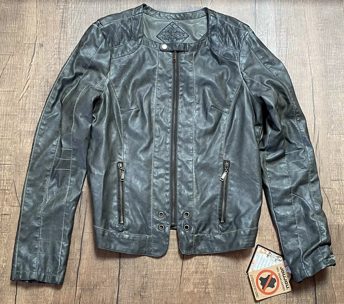 Joujou top vegan leather
