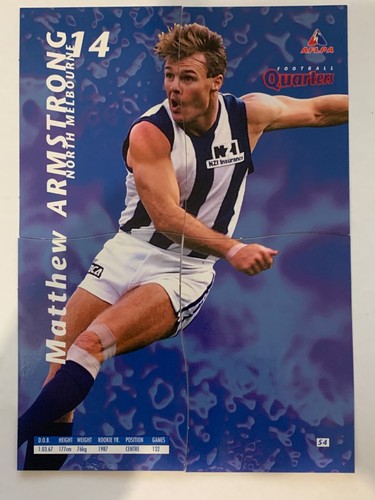 1995 AFL Football Quarters-Choose From Dropdown List-Full 4 Quarters Per One.AVE - Picture 44 of 53
