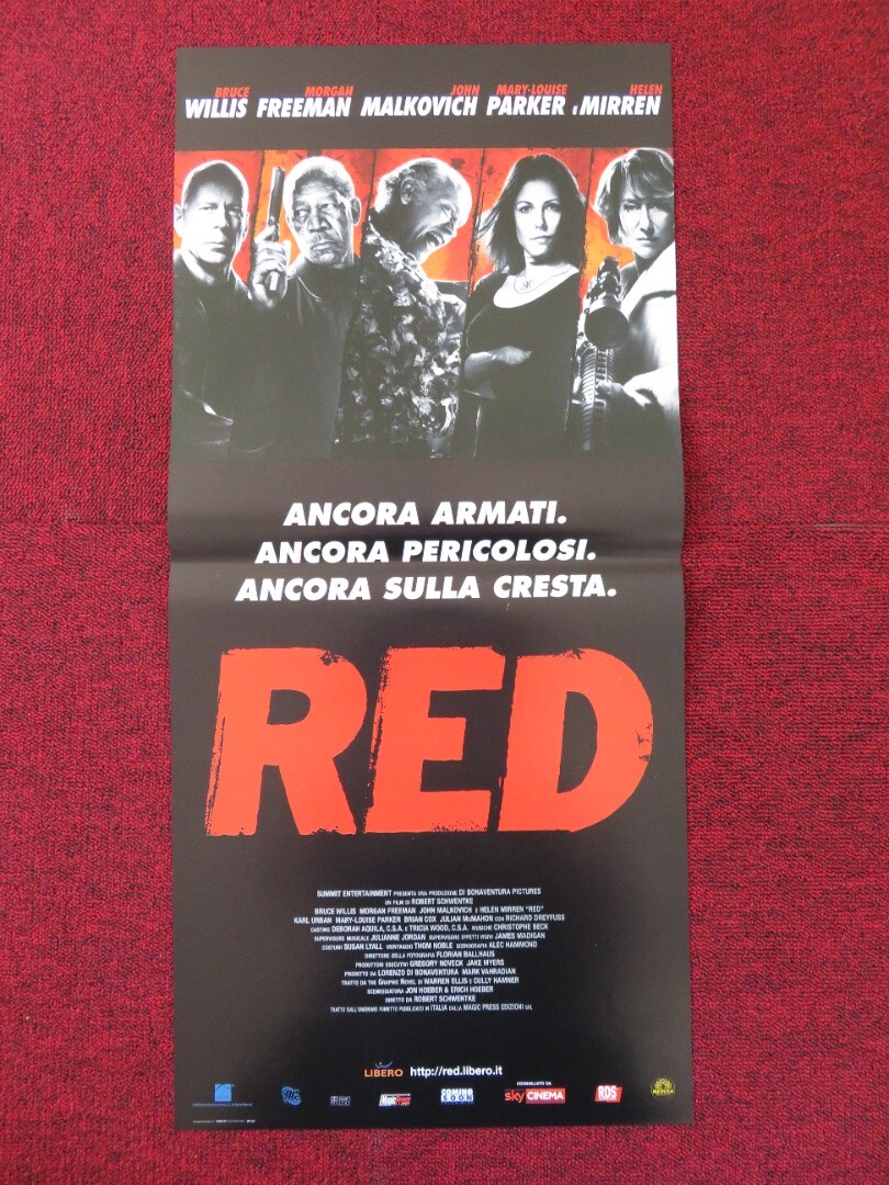 Locandina originale film Red (2008) - Regia di Lucky McKee, Trygve Allister Diesen