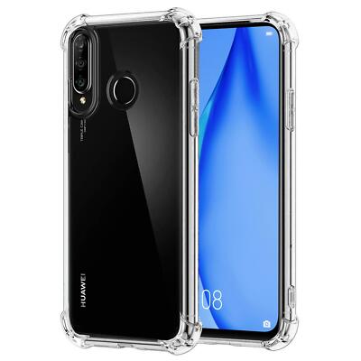 Hülle für Huawei P40 Lite E Schutzhülle Anti Shock Handy Case Transparent Cover
