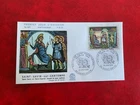 FRANCE 1969 FDC SAINT CYPRIAN ST SAVIN SUR GARTEMPE LADICIUS MURAL VIENNA