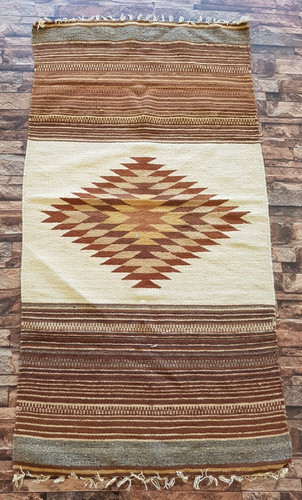 Vintage Handmade Traditional Turkish woven Kilim Floor Rug Carpet 138x72 cm