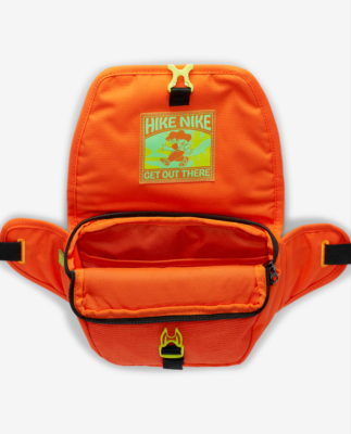 orange nike bum bag