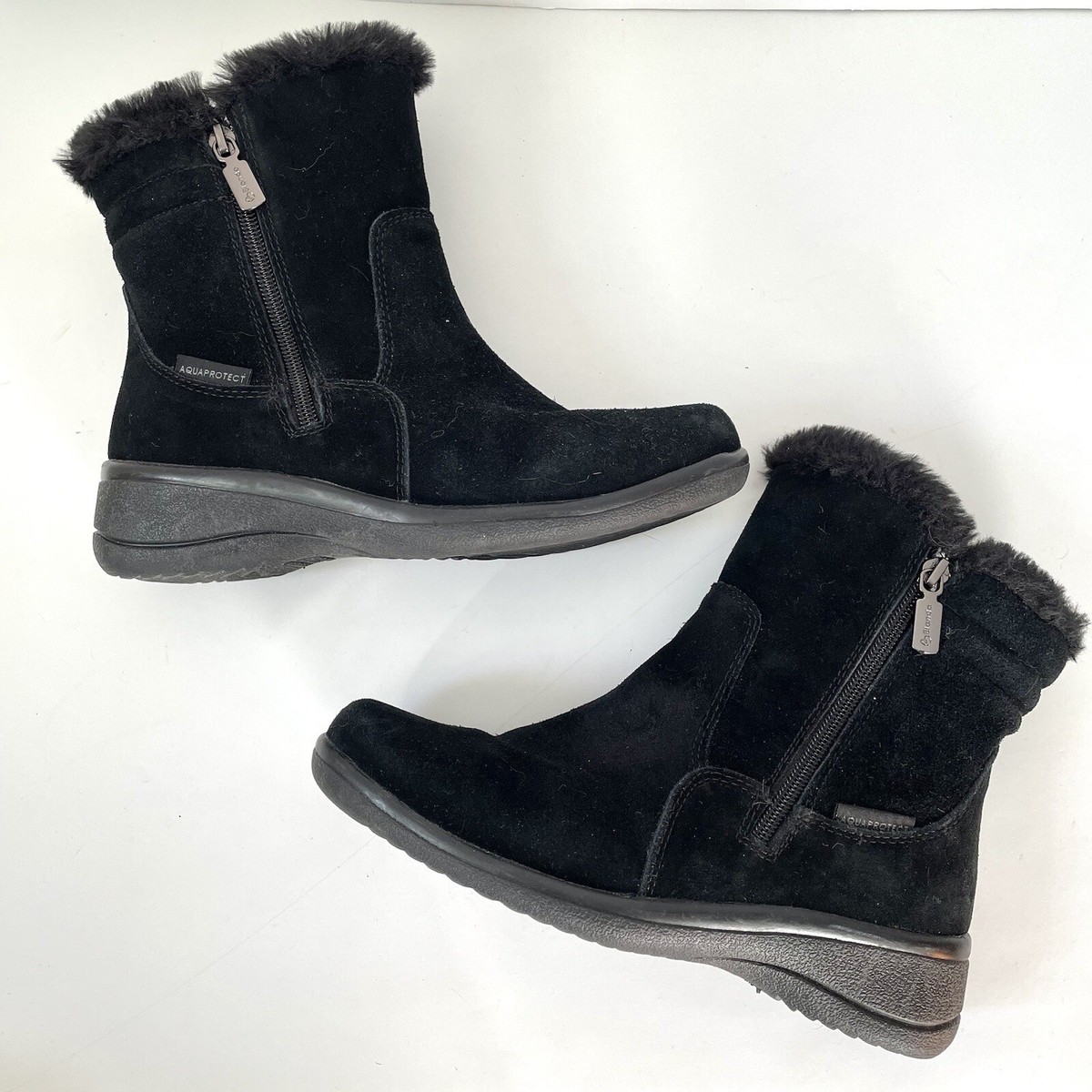 Blondo Silas Waterproof Suede Boots Size 7W Black | eBay display picture 1