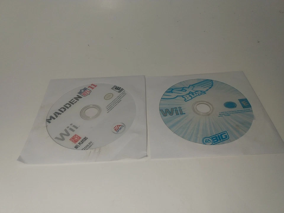 SSX Blur Madden 11 Nintendo Wii Games Lot Discs Only - Image 4 of 4