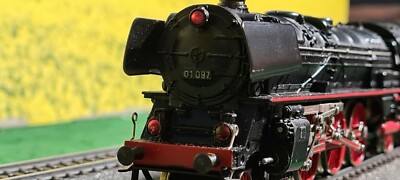 TOP  MÄRKLIN H0   3048   OLDTIMER-ZUG   BR 01 097 RAUCH + 346 / 1+ /2 +/3+/4 EVP