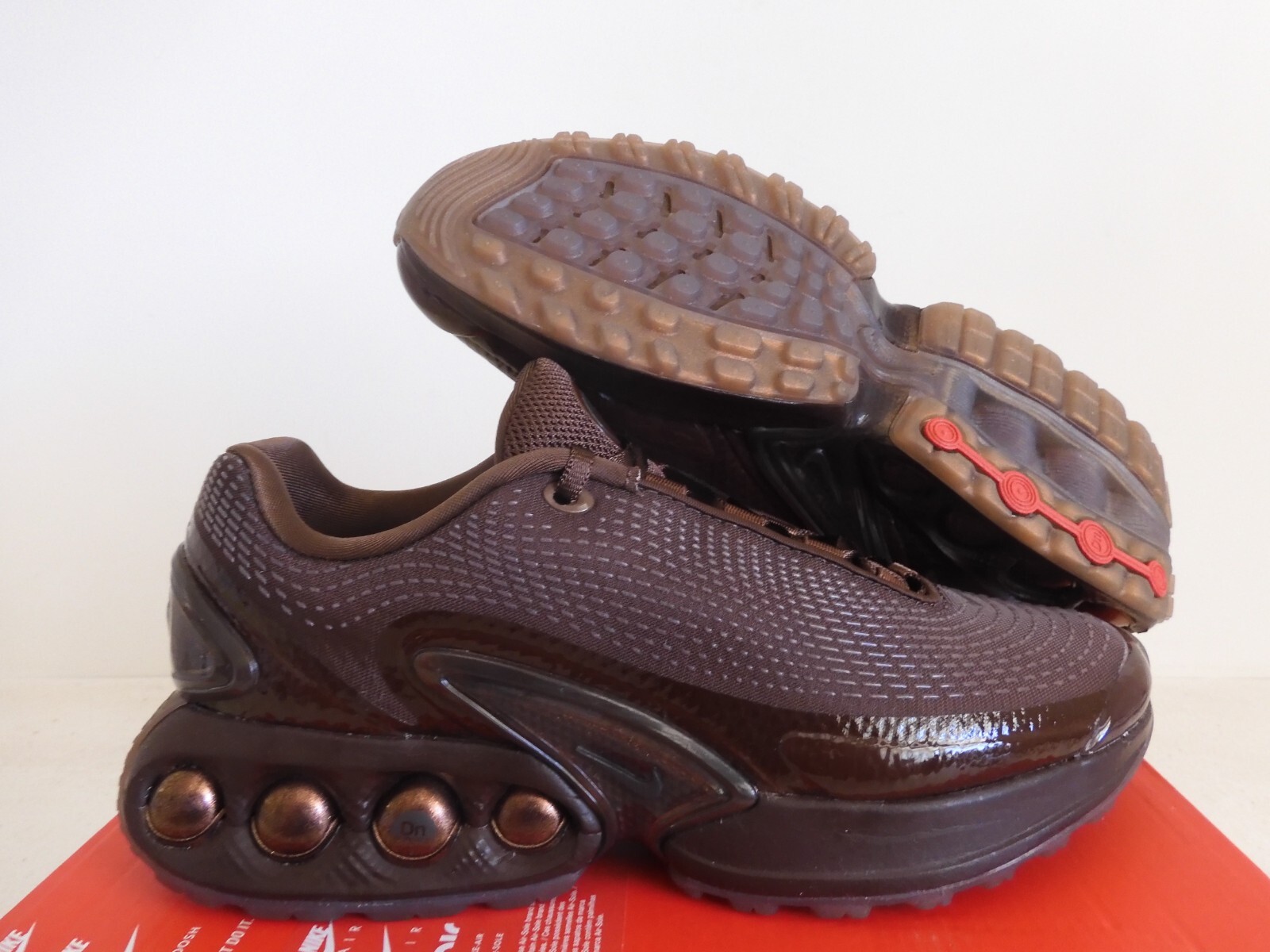 PONY Nike Air Max Dn Isa marrone cioccolato chiaro velluto Brn donna taglia 6 5 [HQ3837 200]