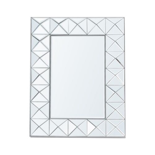 58x81cm 3D Design Frame Wall Mount Hanging Mirror Home Hallway Display Ornament