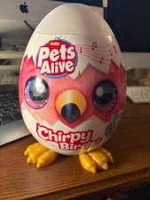 Zuru Pets Alive Chirpy Birds Pet Plush Toy Mystery Egg Brand New
