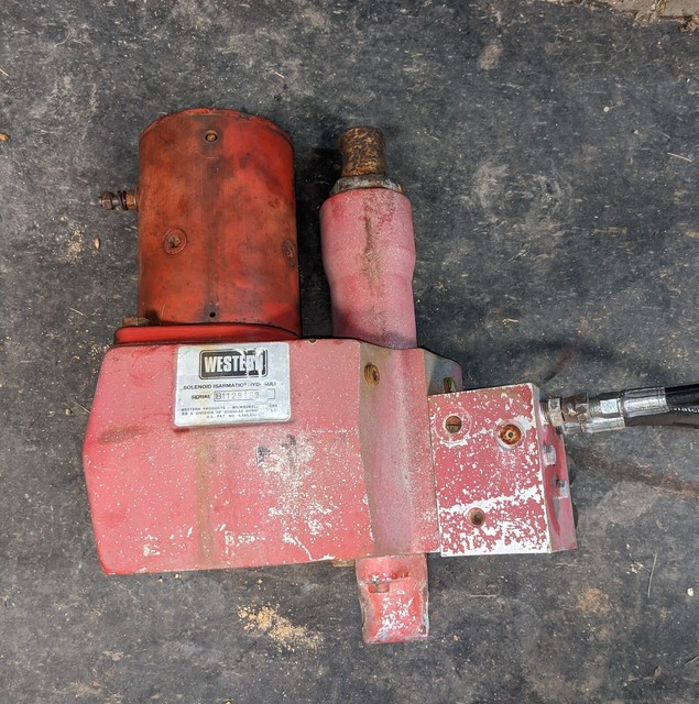 Western Solenoid Isarmatic Hydraulic Snow Plow Pump for sale online eBay