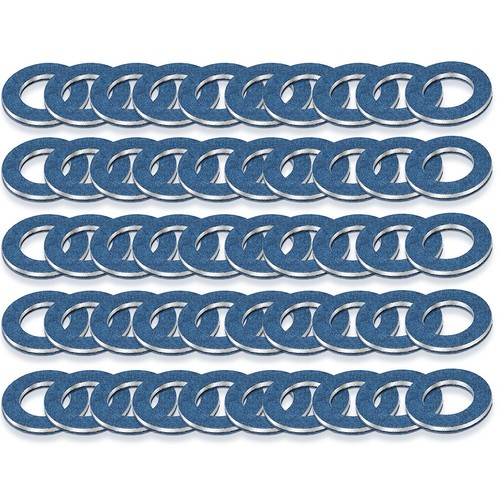 100X Oil Drain Sump Plug Washers Gasket Hole 9043012018 For Toyota Lexus Scion - Picture 14 of 14