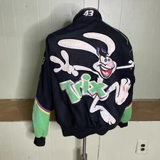 Vintage Trix NASCAR Jacket Mens XL JH Design Bobby LaBonte Racing Rare HTF!