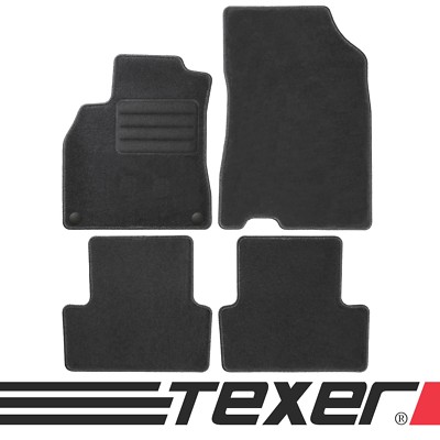 Fussmatten für Renault Fluence L30 2009- Anthrazit / Graphit Textil Fußmatten