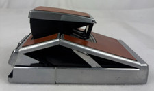 Polaroid SX-70 Land Camera Vintage Folding Instant Film Camera Tan Leather