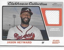 2015 Heritage Baseball Clubhouse Collection Jason Heyward Braves               1