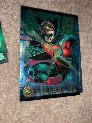 DC LEGENDS '95 POWER CHROME 1995 SKYBOX COMPLETE BASE CARD SET