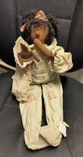 RARE Attic Babies Dolls - Snoozin Susan - Raggedy Rag Dolls Primitive - PreOwned