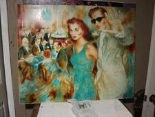 Joanna Zjawinska "I Was Lost Until You Came"  34/50 Serigraphy 33" x 41"