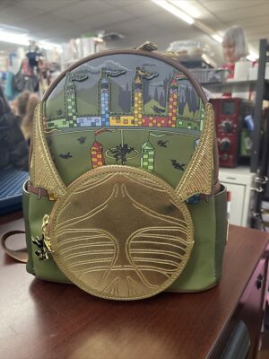 Loungefly Harry Potter Mini Backpack Golden Snitch new Official
