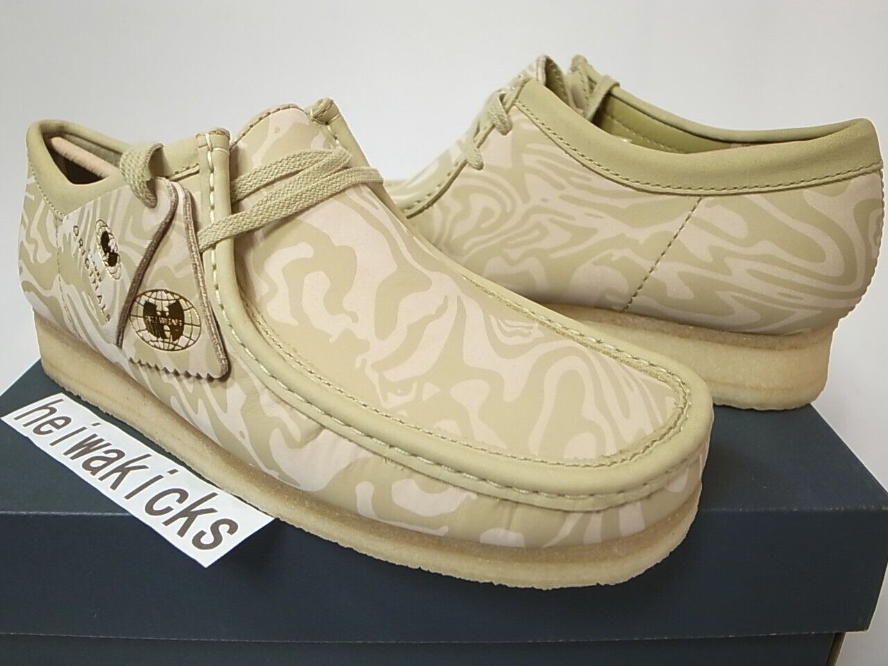 2022秋冬新作】 クラークス ウータン ワラビー uk8.5 Clarks wu-tang