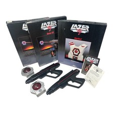VTG 1986 Lazer Tag Game Kits Set 2 Starvest W/ Box