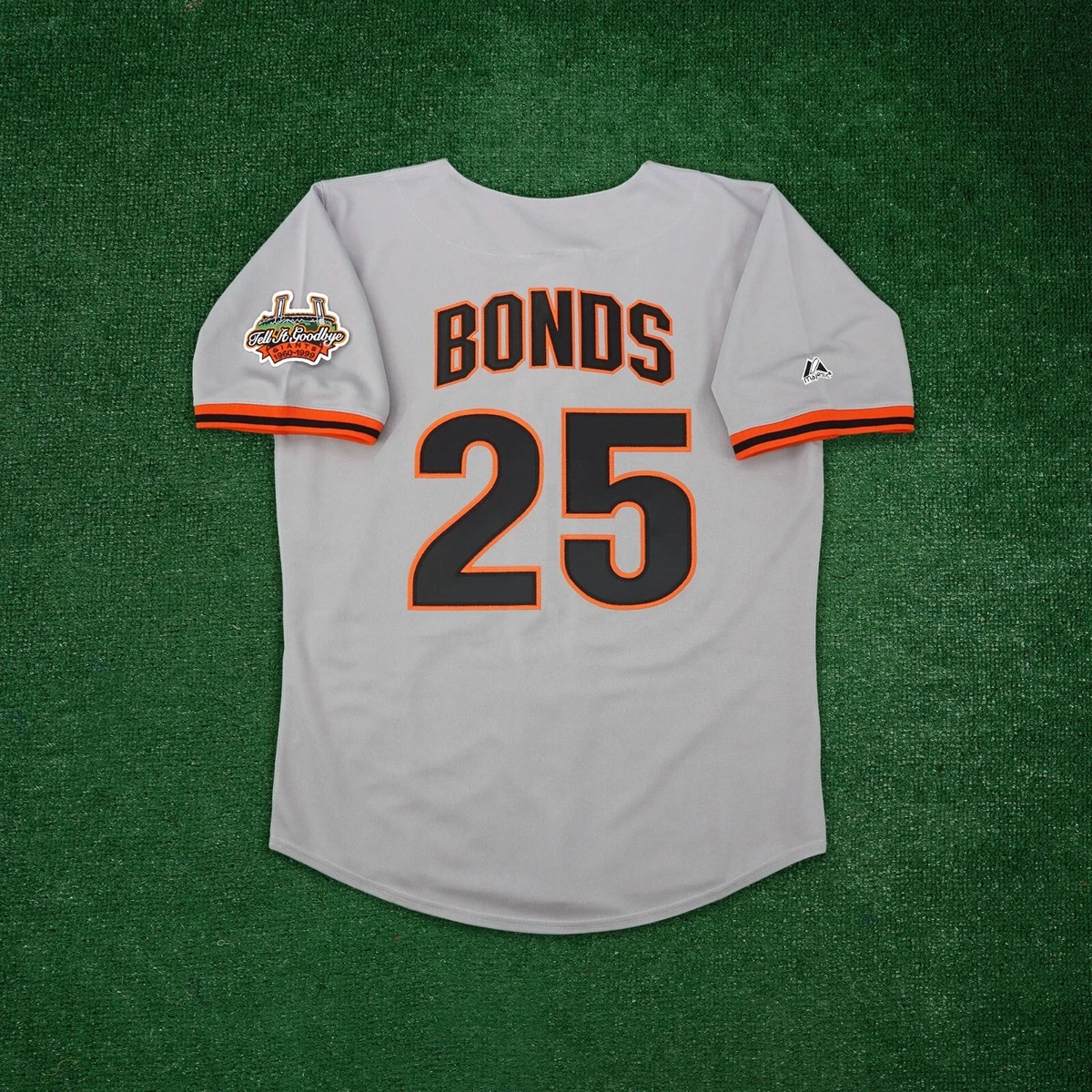 Barry Bonds 1999 San Francisco Giants Cooperstown Men's Grey Road Jersey