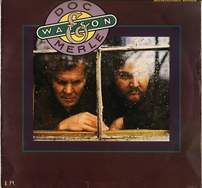 DOC & MERLE WATSON "LONESOME ROAD" COUNTRY BLUES LP 1977 UNITED ARTISTS 30135 - Photo 1/3