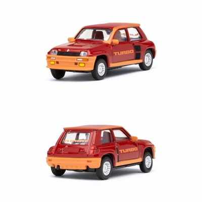 RENAULT TURBO RED NOREV 1/64 VOITURE MINIATURE