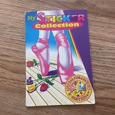 VTG 80s Lisa Frank Sticker Collection Book Album USED Ballerina Collectible HTF