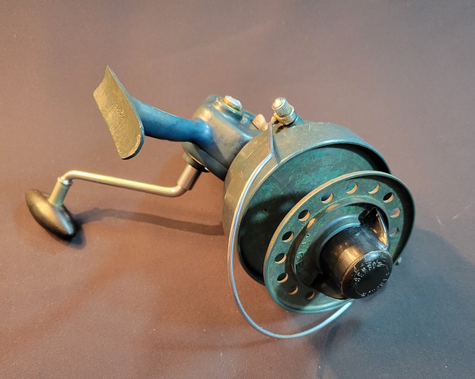 RARE Vintage Alcedo Mark V Spinning Reel Made in Italy eBay
