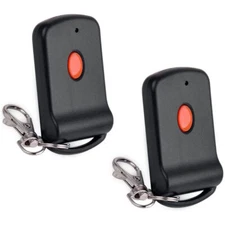 2PC Garage Door Wireless Mini Remote Control Gate Opener Transmitter Part 300Mhz