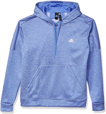 Adidas Women's Team Issue Pullover Hoodie, Lilac Melange