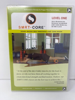 Trigger Point Home Based Self Massage And Core Work Level 1 DVD Video Sealed
