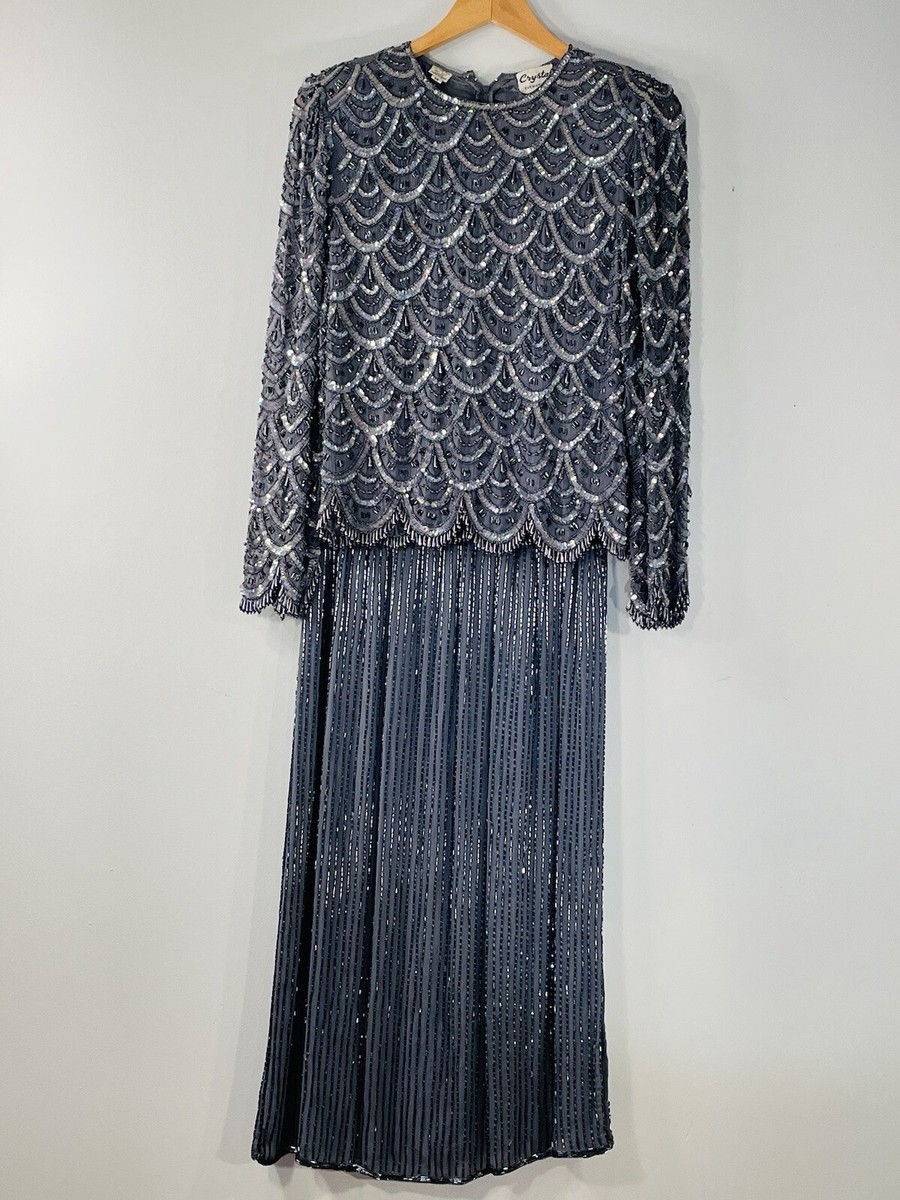 beaded tops for evening wear