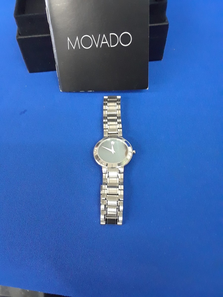 SWISS MADE AUTHENTIC MOVADO MUSEUM LADIES WATCH SAPPHIRE  display picture 2