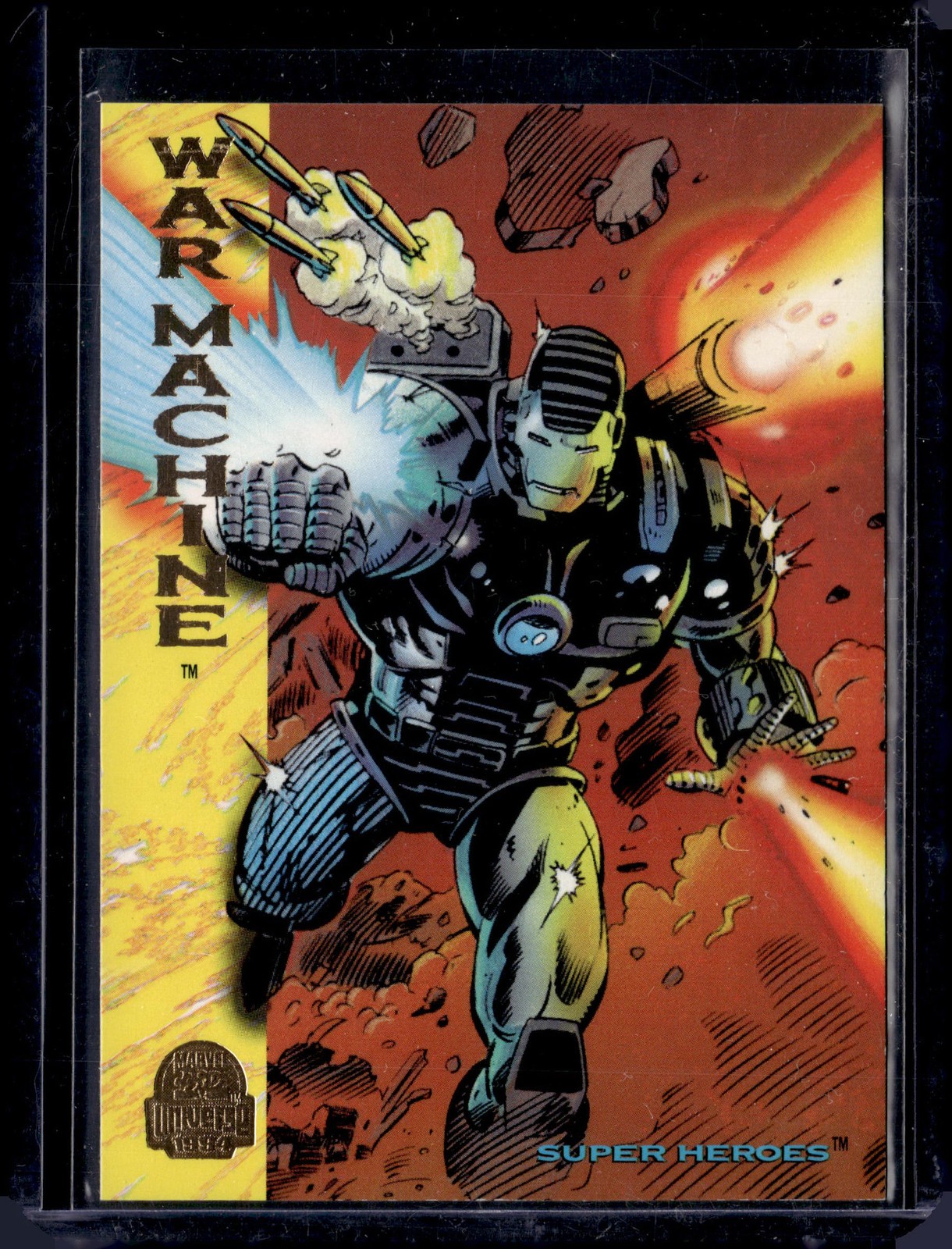1994 Fleer Marvel Universe #164 War Machine