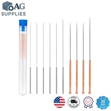 10-Piece Stainless Steel 3D Printer Nozzle Cleaning Kit for Precision Printing