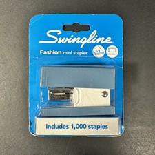 Swingline Mini Fashion Stapler 12 Sheets - 1,000 Standard Staples - New 