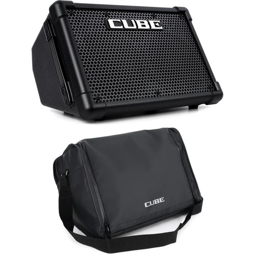 Roland CUBE Street EX 2x8" 50-watt Battery Powered Combo Amp with Carry Bag